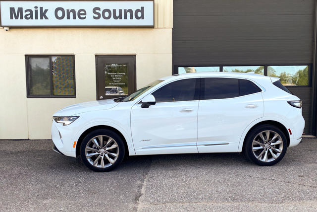 Buick 2024 Envision with professional window tint in North Bay